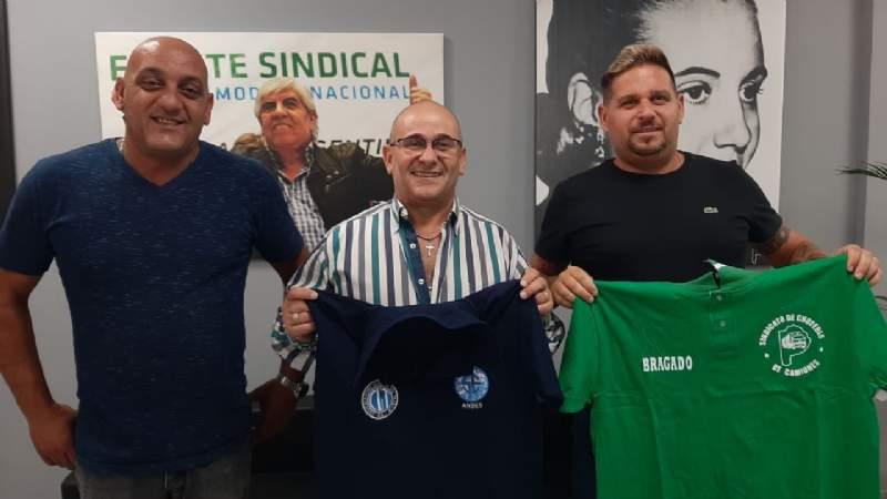 Broggi se reunió en Chivilcoy con el titular del gremio que agrupa a los empleados de Anses