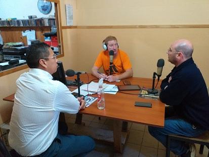 Los concejales Daniel Disanti y Fernando Maidana, visitaron la localidad de OBrien