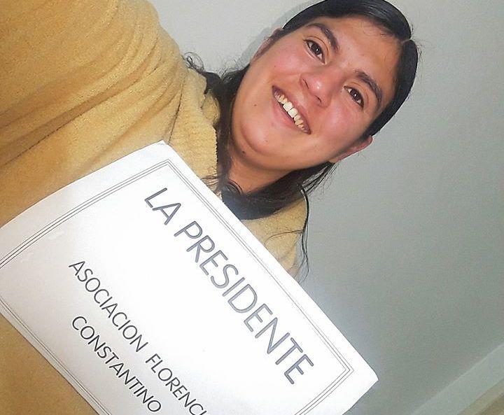 La joven Silvia Sosa fue elegida presidenta de la Asociación Constantino
