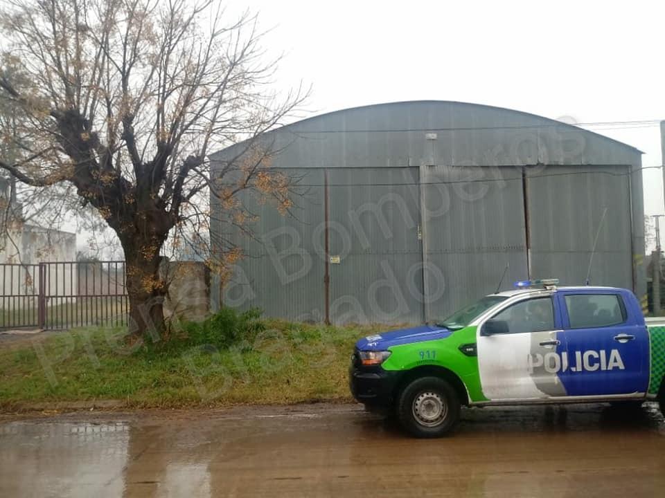 Avisaron sobre un incendio pero fue una confusión con una estufa