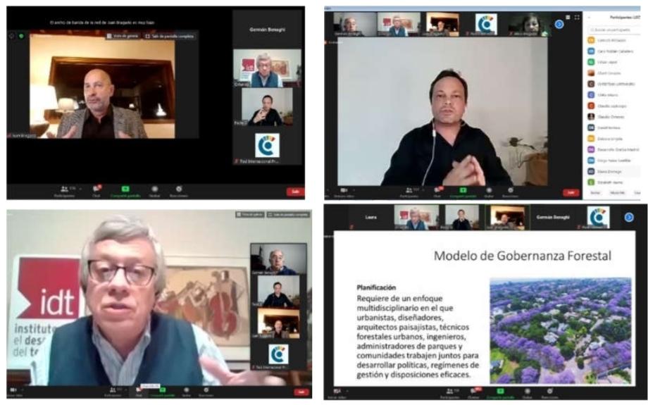 La Infraestructura Verde en las Ciudades, interesante webinar realizado por el IDT