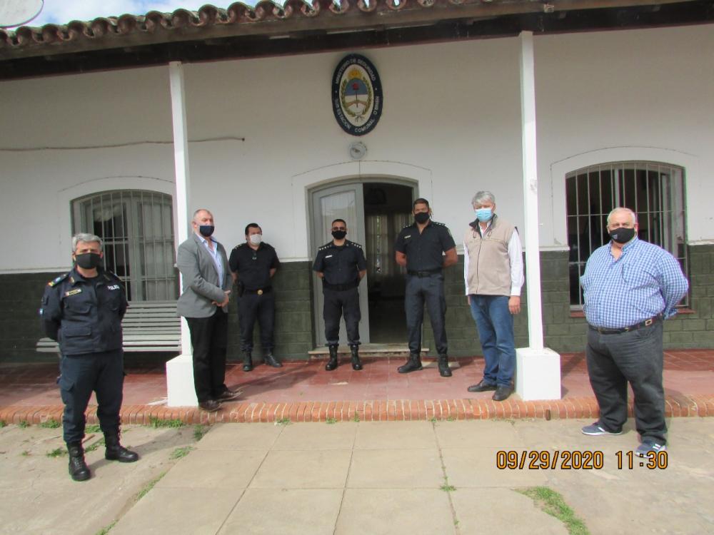 Oficializaron los cambios en la Sub estación policial de Obrien