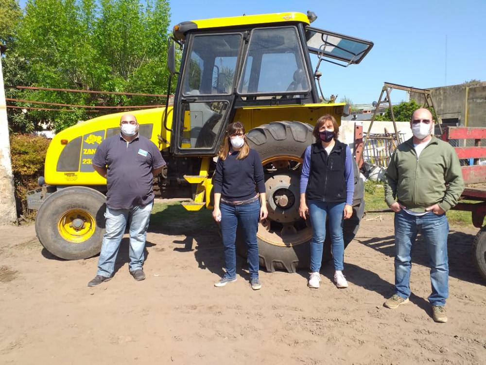 Disanti y Monzón estuvieron en Comodoro Py y elogiaron el trabajo de la delegada municipal