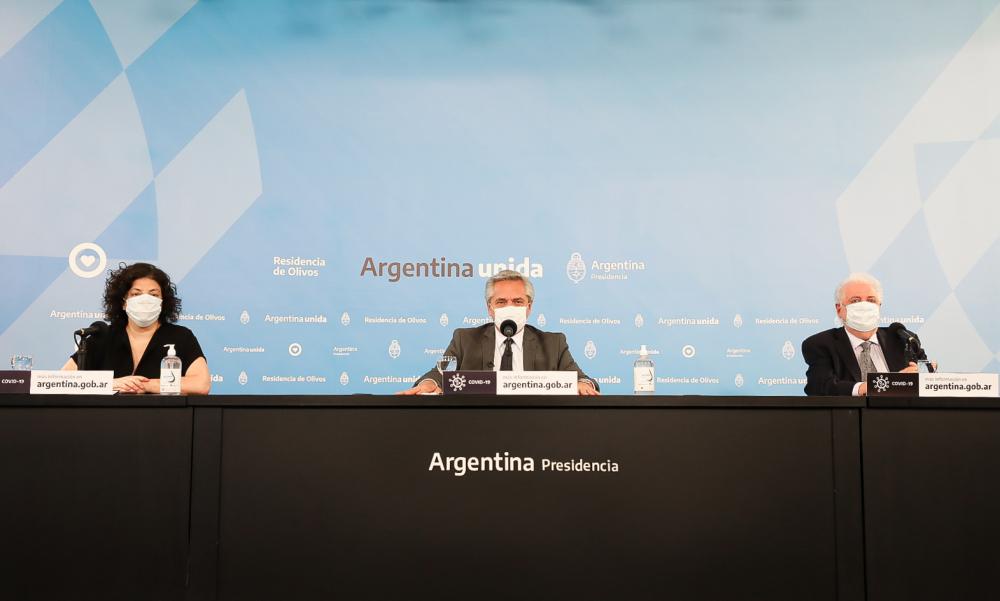El Presidente anunció que el AMBA sale del aislamiento y que ya se trabaja en la logística de la vacunación