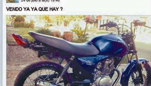 Alertan por otro tipo de engaño luego de publicar una moto en Facebook
