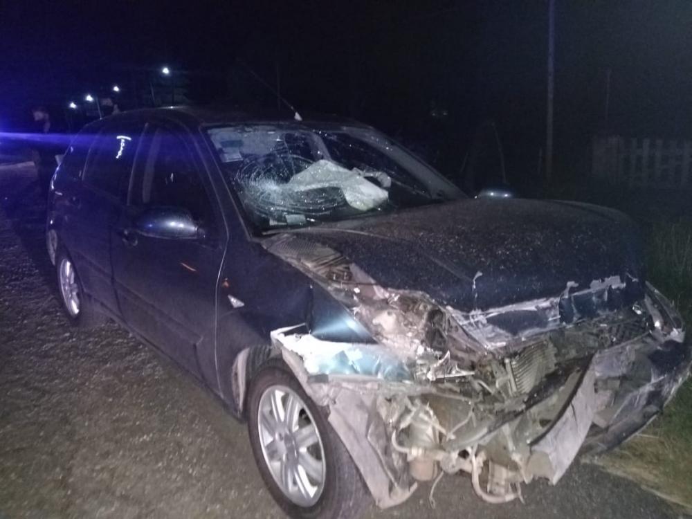 Bragadenses se accidentaron al chocar con un carro en ruta 5