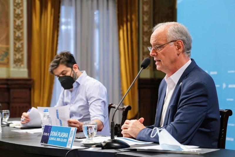 Bianco y Gollan brindaron la actualización sobre la situación epidemiológica y el esquema de fases en la Provincia
