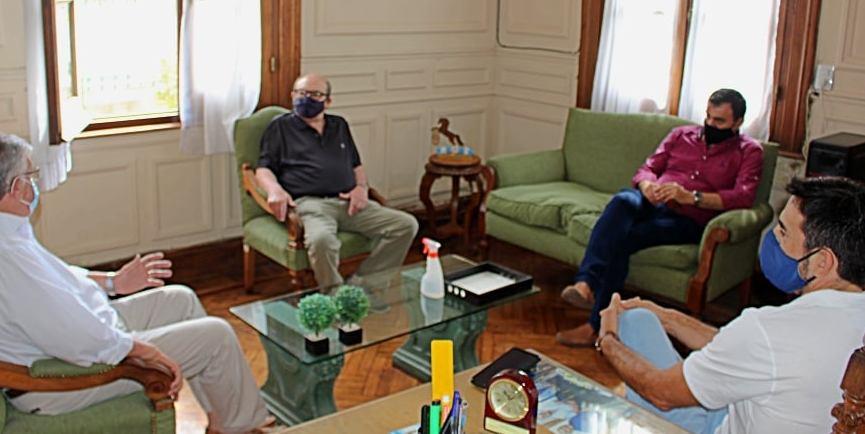 Gatica recibió a sus socios políticos de la UCR y Coalición Cívica 