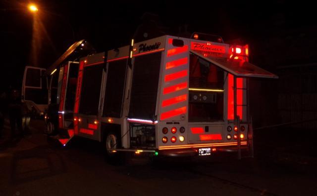 Principio de incendio en una casa: la policía logró apagar a 
