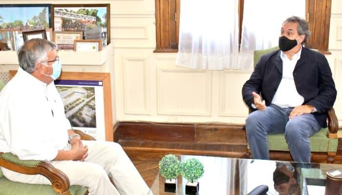 El intendente Gatica recibió al máximo responsable de TMH Argentina