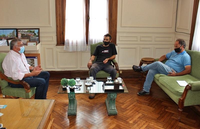 Gatica se reunió con autoridades del Automóvil Club Bragado