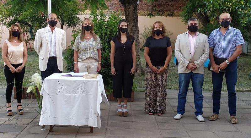 Florencia Abad juró como consejera escolar