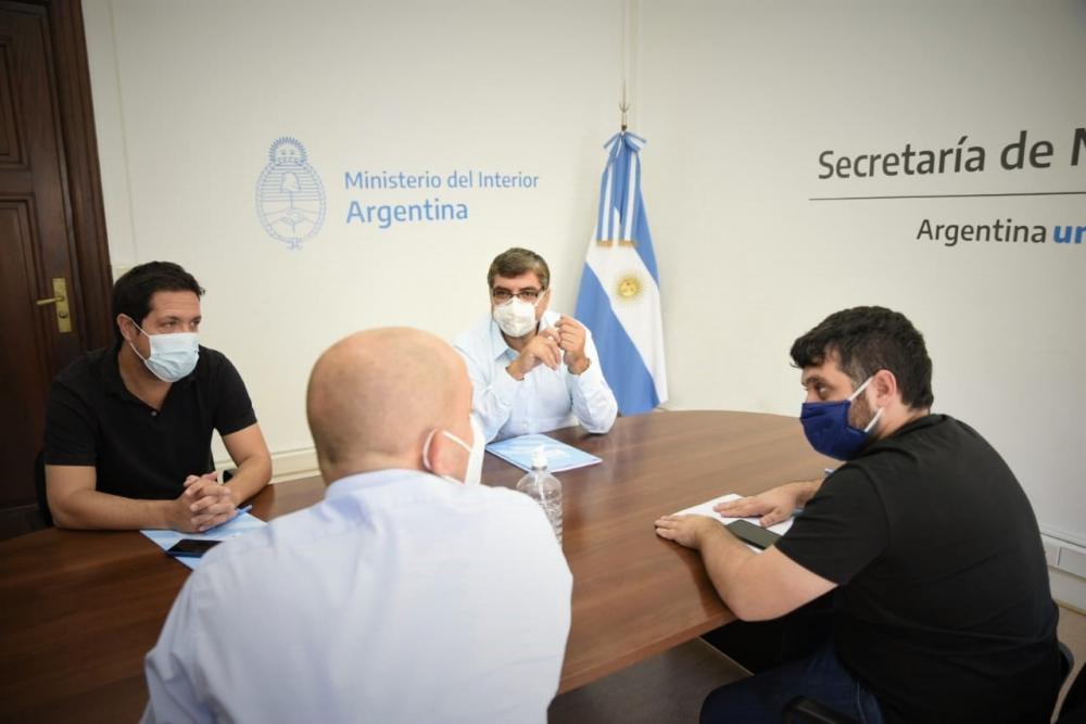 Duretti en el Ministerio del Interior para aportar recursos a los gobiernos locales
