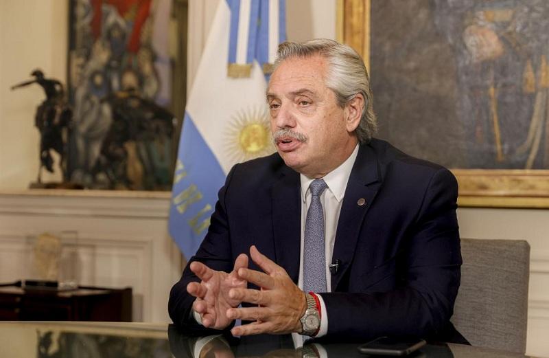 Alberto Fernández anunció que dio positivo en coronavirus