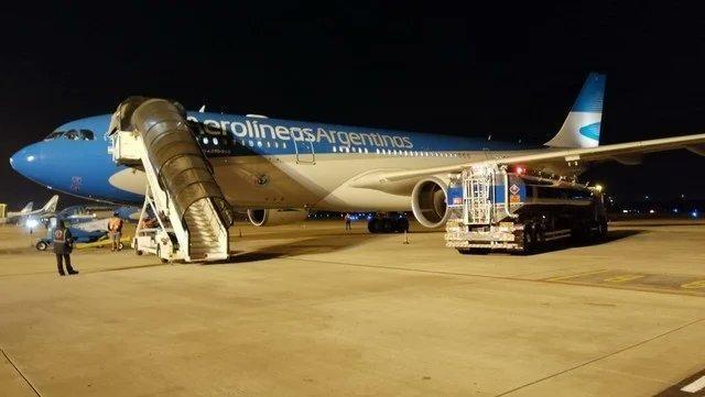 Partió el decimosegundo vuelo de Aerolíneas Argentinas para traer más vacunas Sputnik V