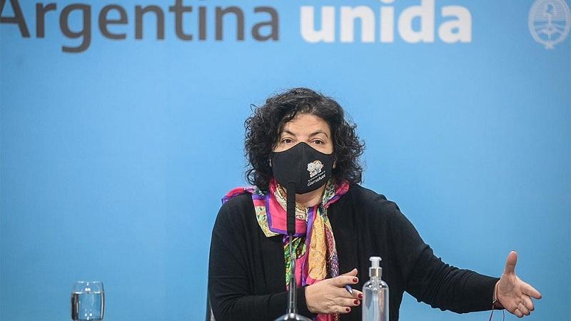 Vizzotti anunció que el 21 de mayo llegarían al país unas 861.000 vacunas Astrazeneca