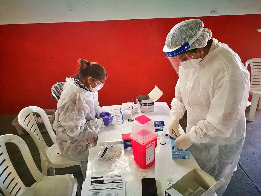 Covid: 1000 personas en seguimiento, casi 500 infectados y un hombre de 55 años murió