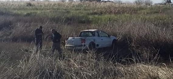 Volcó una camioneta en la ruta 5: no hay heridos