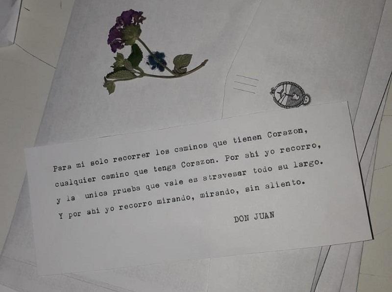 Solo en Bragado: fue a votar y dejó un mensaje de amor que conmovió a todos