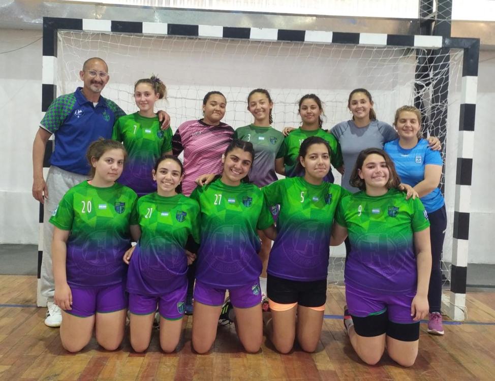 El Sub 14 femenino de handball clasificó a las finales provinciales de los Juegos Bonaerenses