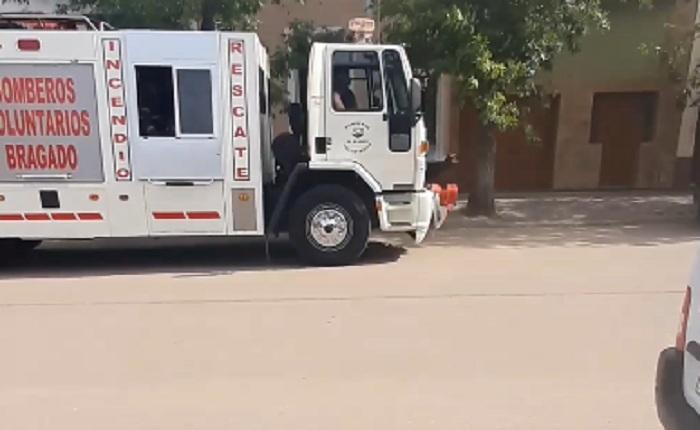 Principio de incendio en la vivienda del Director de Seguridad municipal