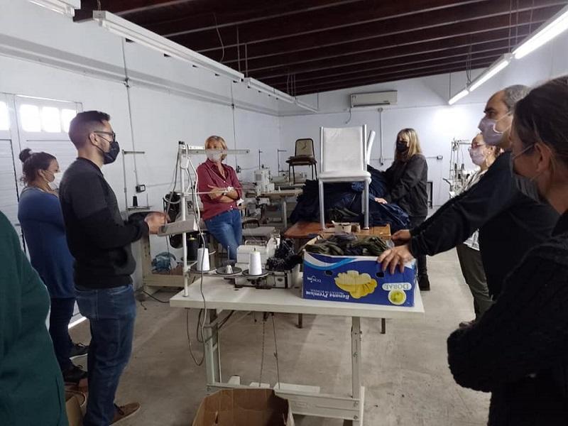Emma Elizalde junto a candidatos del Frente de Todos en extensa visita a O´Brien