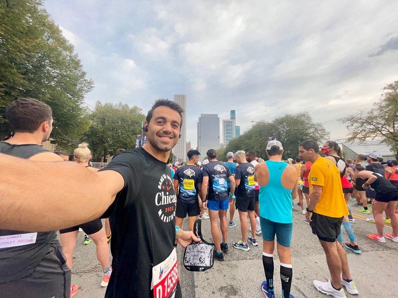 El bragadense que hizo historia en la Maratón de Chicago