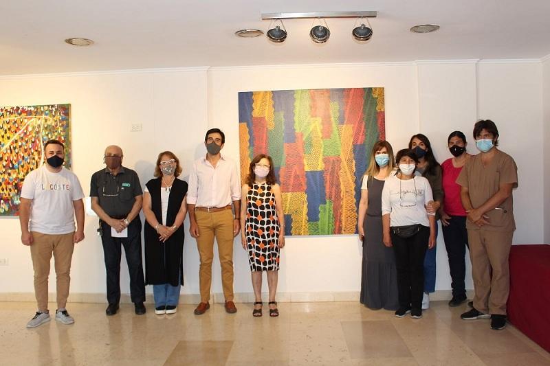 Buen gesto: artista local donó una obra al Constantino