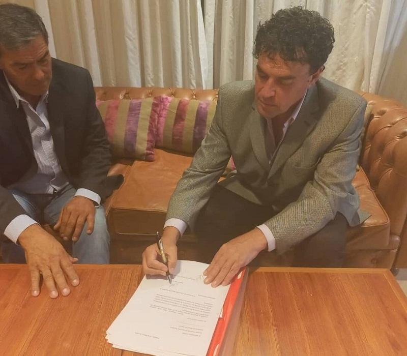 Nuevo Horizonte firmó un importante acuerdo con el Club Diplomático 