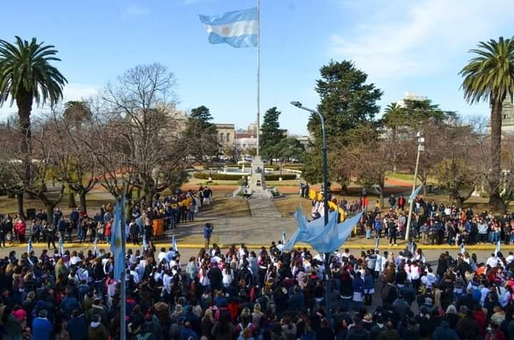 El Intendente encabezó el acto de Promesa de Fidelidad a la Bandera