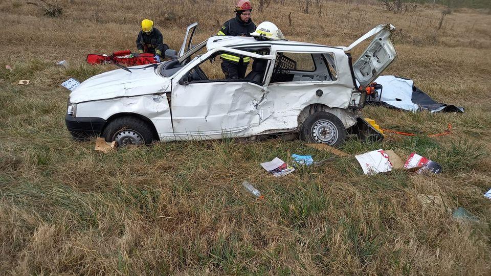 Suipacha: otro accidente en la Ruta 5 con heridos