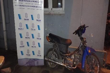 En Alberti encontraron una moto robada recientemente en Bragado
