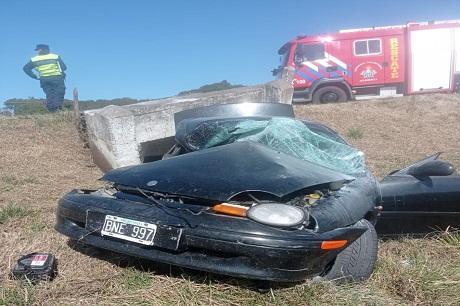 Un automovilista perdió la vida por un accidente en Alberti