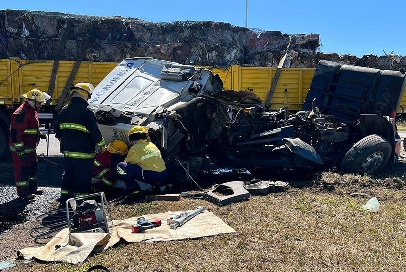 Falleció el camionero bragadense que había sufrido un accidente en la provincia de Santa Fe