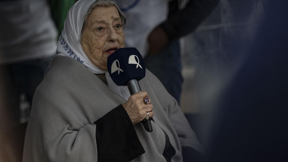 Murió Hebe de Bonafini, titular de "Madres de Plaza de Mayo"