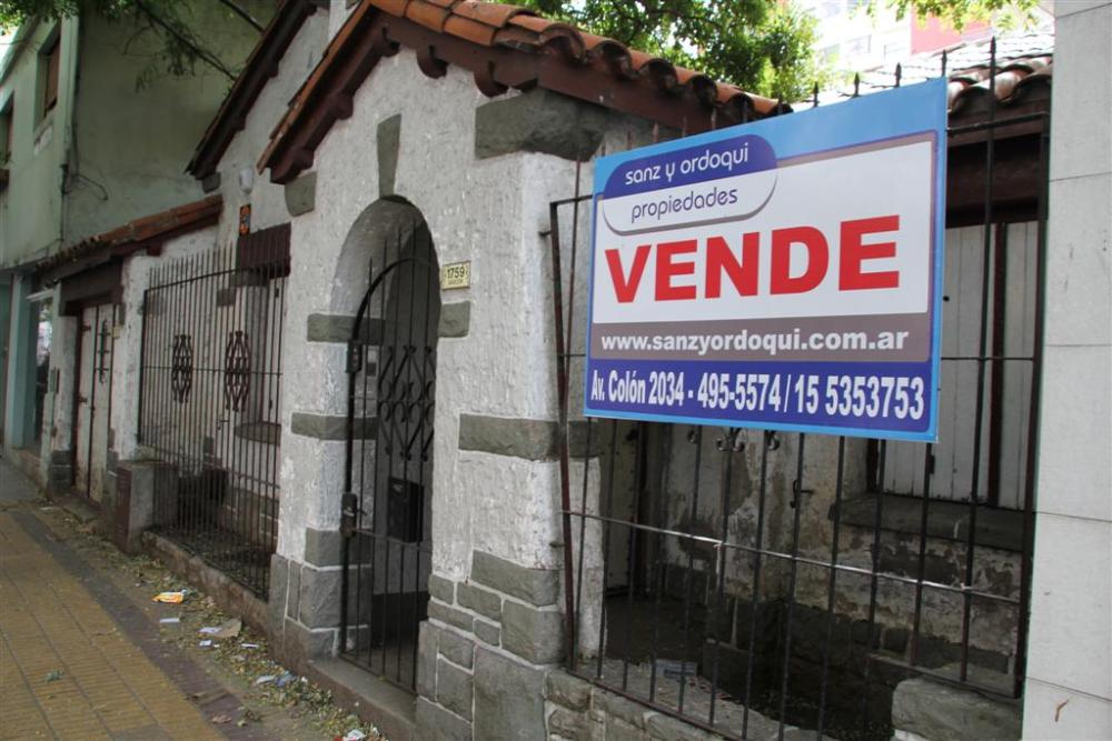 Cayó un 9,2% durante octubre la venta de inmuebles en la Provincia