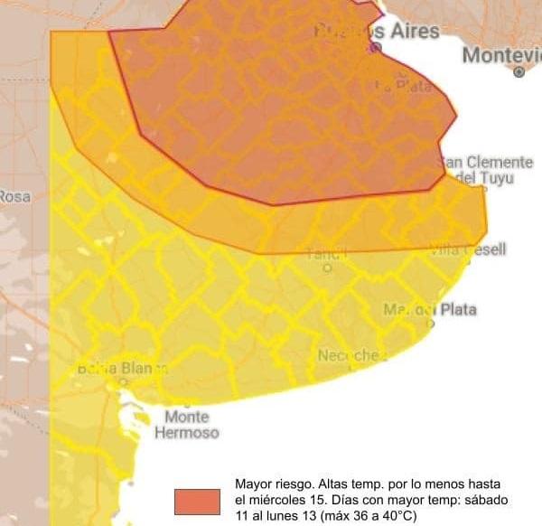 Defensa Civil extremó las precauciones por alta posibilidad de incendio ante las altas temparturas