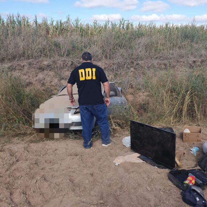 Iban a detenerlo, se escapó y lo siguieron por ruta 5