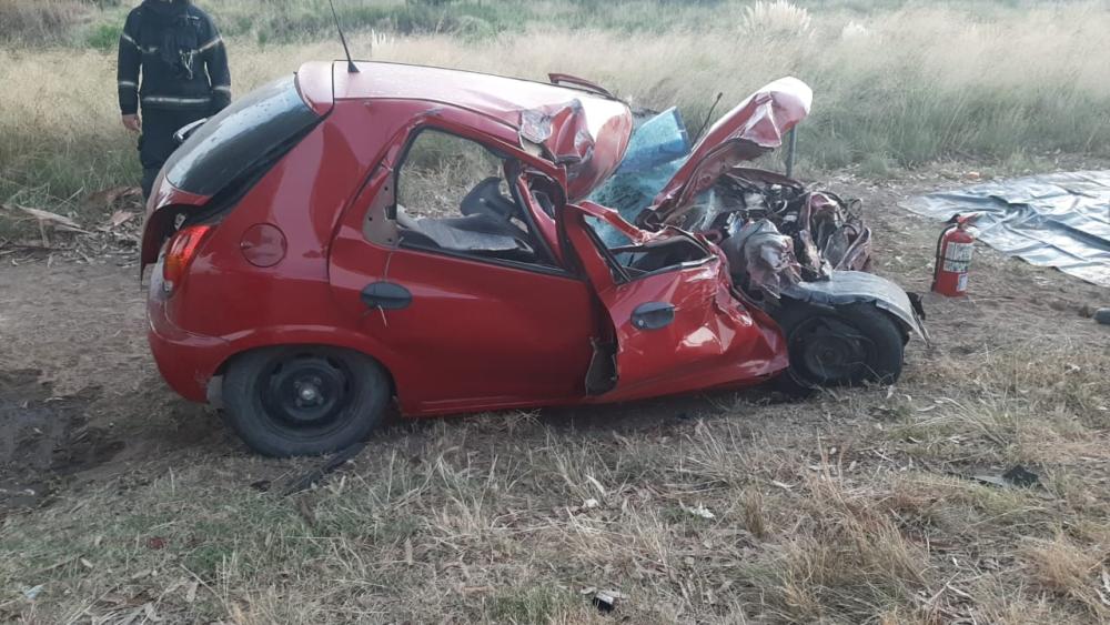 Falleció el automovilista que chocó con un camión en ruta 46