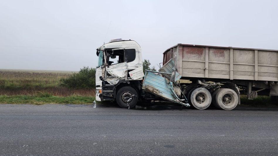 Un camionero de Bragado sufrió un accidente cerca de General Alvear
