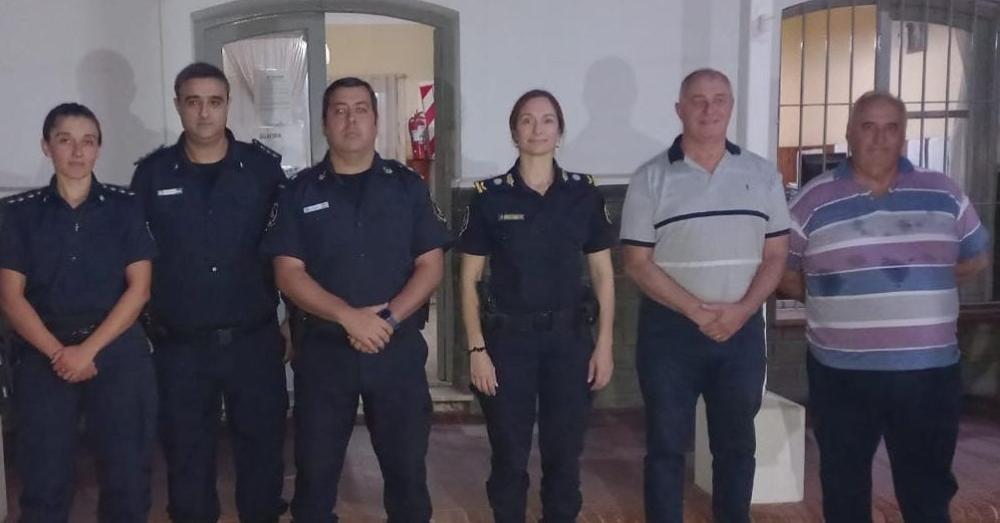 Asumió la primera mujer como jefa de la subestación policial de O'Brien