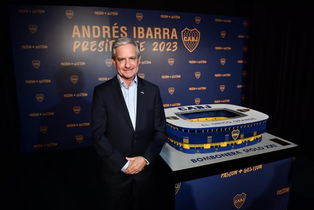 Andrés Ibarra: “Boca será el único club del mundo que llene dos canchas cuando juegue de local”