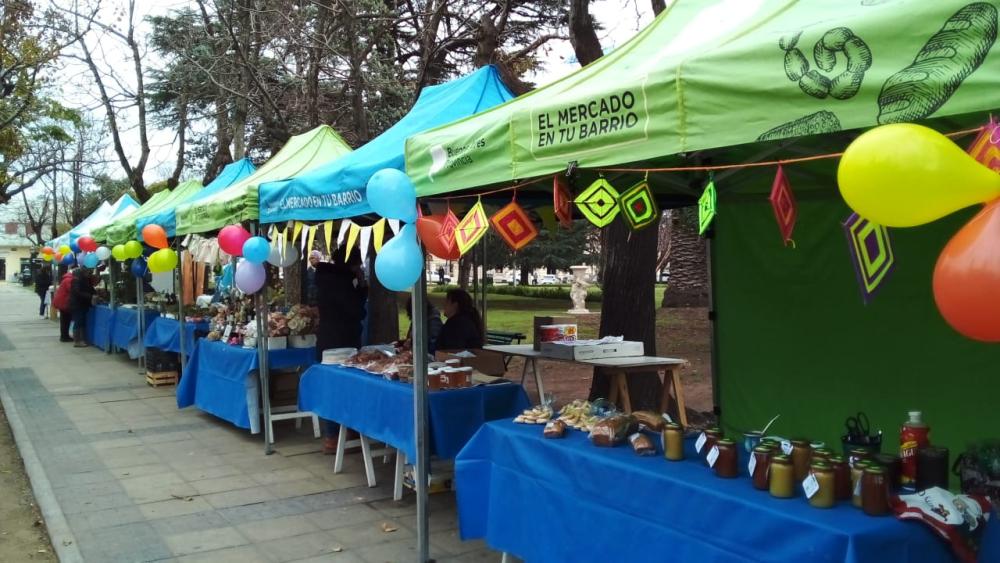 "Mercado en tu barrio" cumplió 4 años en Bragado
