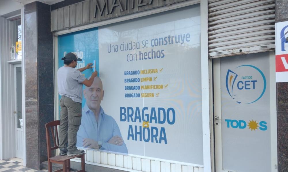 Broggi entre su local partidario y la bronca por el proyecto para celíacos que quedó trunco