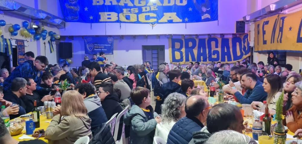 La Peña boquense cumplió 24 años de su fundación y lo festejó a lo grande