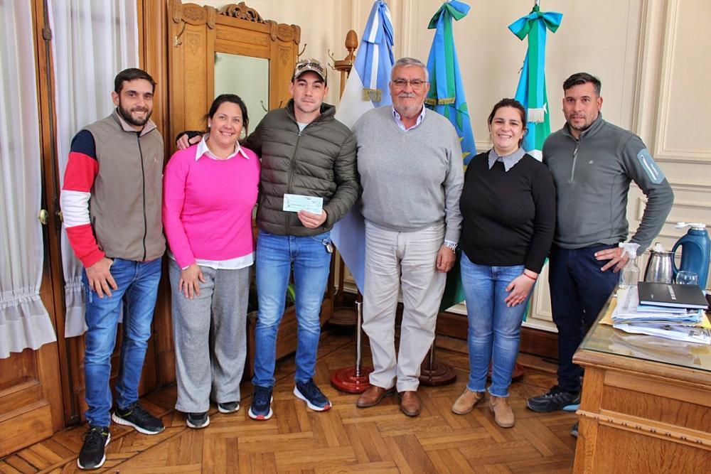 Irala recibió un subsidio municipal para gastos de organización en la Fiesta del Agricultor