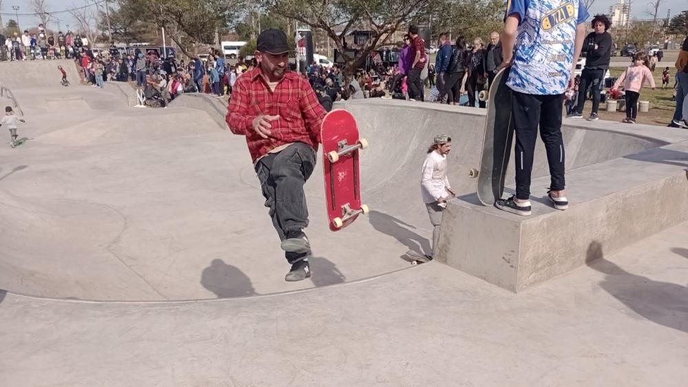 Gatica cumplió con una vieja deuda de otros intendentes: el Skatepark es una realidad