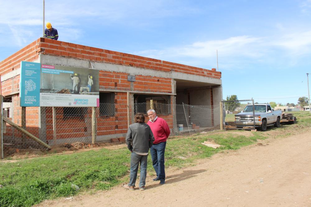 Avanza la obra del nuevo CAPS en barrio La Unión