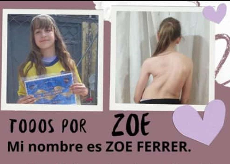 Todos por Zoe: el drama de una niña mechitense que necesita una intervención médica millonaria