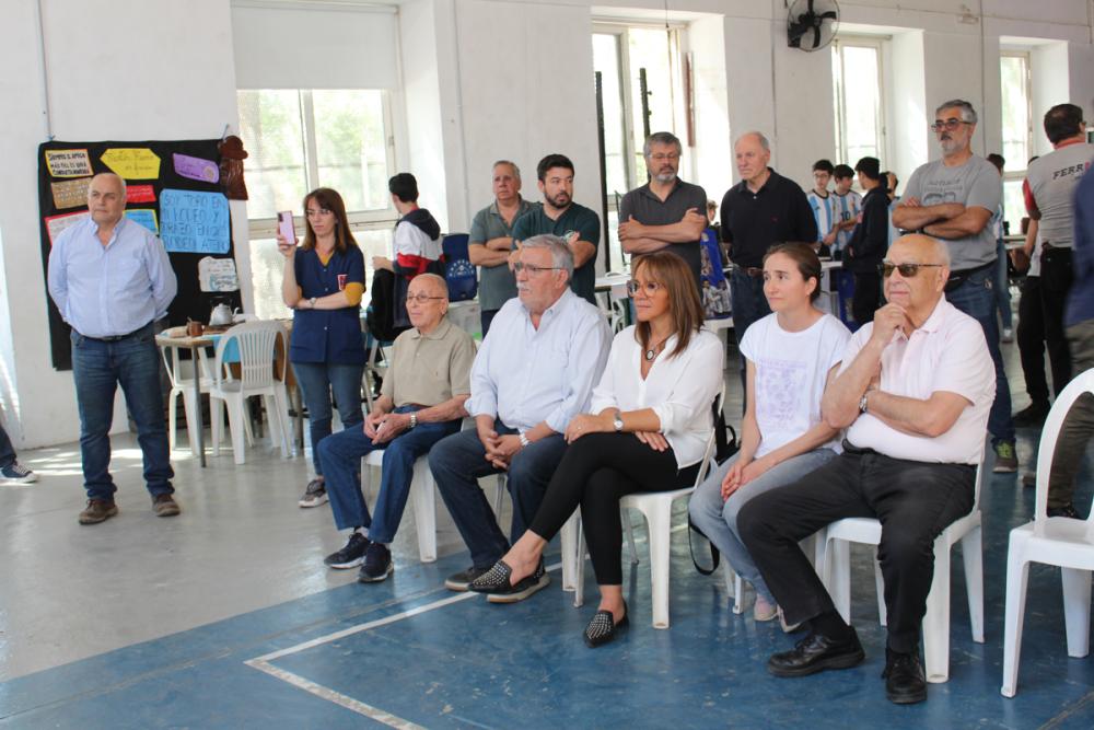 El intendente Gatica presente en la muestra anual de la Escuela Técnica